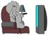 #17461 Gray Elephant in a Chair Watching TV Clipart by DJArt