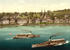 #17911 Picture of Steamships Passing in Front of the Village of Lucerne, Switzerland by JVPD