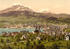 #17924 Picture of Pilatus Mountain and Lucerne, Switzerland by JVPD