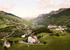 #18069 Picture of a Hotel and Village, Vulpera, Lower Engadin, Graubunden, Switzerland by JVPD