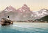 #18320 Photo of a Steam Boat Near Brunnen on Lake Lucerne, Switzerland by JVPD