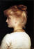 #19149 Photo of a Red Haired Girl From Behind, Looking Left by Frederic Lord Leighton by JVPD