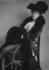 #19323 Photo of Alice Lee Roosevelt Longworth Sitting in a Chair, Wearing a Hat and Fur Muff by JVPD