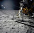 #19943 Stock Picture of Astronaut Edwin Eugene Aldrin JR on the Moon by JVPD
