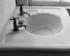 #20080 Stock Photography: Dirty Abandoned Porcelain Hand Sink in a Bathroom by JVPD
