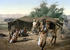 #20417 Historical Stock Photography of Bedouins With a Mule and Their Tents in the Holy Land by JVPD
