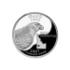 #20527 Stock Photography of a Peregrine Falcon and State Outline on the Idaho State Quarter by JVPD