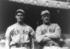 #21087 Stock Photography of Boston Red Sox Baseball Players Dutch Leonard and Bill Carrigan by JVPD