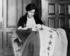#21212 Stock Photography of Alice Paul Sewing a Suffrage Flag by JVPD