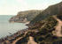 #26948 Stock Photography of People Walking on a Road Above Babbacombe Beach in Torquay Torbay Devon England UK by JVPD