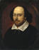 #27002 Stock Photo of Painted Color Portrait Of William Shakespeare, The Playwright And Poet, in the Chandos Portrait by JVPD