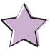 #29364 Royalty-free Cartoon Clip Art of a Purple Star Shape by Andy Nortnik
