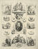 #33977 Stock Illustration Of Biblical Scenes Around A Portrait Of Thomas Wildey Of The Odd Fellowship by JVPD