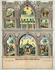 #33980 Stock Illustration Of 8 Biblical Scenes On A Certificate Of The Independent Order Of Odd Fellows by JVPD
