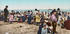 #40933 Stock Photo Of Men, Women And Children Crowding On The Beach At Coney Island, New York by JVPD