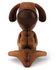#42995 Royalty-Free (RF) Cartoon Clipart of a 3d Brown Dog Mascot Meditating - Pose 3 by Julos