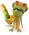 #43162 Royalty-Free (RF) Clipart Illustration of a 3d Lizard Chameleon Mascot Giving The Thumbs Up by Julos