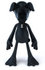#43413 Royalty-Free (RF) Illustration of a 3d Black Lab Mascot Standing And Facing Front by Julos