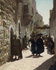 #43470 RF Stock Photo Of People In An Alley Leading To The Church Of The Nativity, Bethlehem by JVPD
