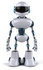 #43911 Royalty-Free (RF) Illustration of a 3d Robot Mascot Standing And Facing Front by Julos