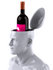 #44791 Royalty-Free (RF) Illustration of a Creative 3d White Man Character With A Wine Bottle by Julos