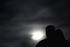 #464 Photograph of a Couple Looking at the Moon at Night by Jamie Voetsch