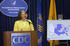 #5132 Stock Photography of CDC Director Julie Louise Gerberding Speaking at an August, 2003 West Nile Virus Press Briefing by JVPD