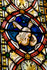 #53820 Royalty-Free Stock Photo of a music stained glass window by Maria Bell