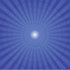 #56289 Royalty-Free (RF) Clip Art Illustration Of A Blue Radial Burst Background Of Light Rays by pushkin