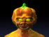 #60758 Royalty-Free (RF) Illustration Of A 3d Pumpkin Monster Facing Front - Version 2 by Julos