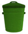 #60815 Royalty-Free (RF) Illustration Of A 3d Green Trash Can by Julos