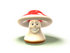 #60885 Royalty-Free (RF) Illustration Of A 3d Fly Agaric Mushroom Character Smiling And Facing Front - Version 4 by Julos