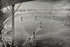 #61051 Royalty-Free Historical Illustration Of A Sepia Engraving Of Fans Watching A Boston Braves Baseball Game by JVPD