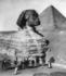 #6529 Partially Excavated Great Sphinx and Pyramids by JVPD