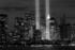 #6751 Black and White Stock Image of the Tribute in Light Memorial by JVPD
