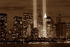 #6752 Sepia and Horizontal Image of the Tribute in Light Memorial by JVPD