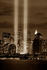 #6755 Sepia and Vertical Photograph of the Tribute in Light Memorial by JVPD