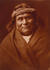 #9070 Picture of an Acoma Indian Man Wearing Headband by JVPD