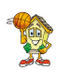 Yellow Residential House Cartoon Character Spinning a Basketball on His Finger architecture,athlete,athletes,athletics,ball,balls,basketball,basketballs,cartoon character,cartoon characters,cartoon,cartoons,character,characters,home,homes,house cartoon character,house cartoon characters,house character,house characters,house mascot,house mascots,house,houses,mascot,mascots,real estate,realtor,realtors,realty,residential real estate,residential,spinning basketball,spinning,sport,sports, Clip Art Graphic of a Yellow Residential House Cartoon Character Spinning a Basketball on His Finger 2189 2189