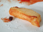 French Fry with Salt and Ketchup