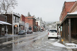 Historic Town of Jacksonville, Oregon in Winter