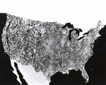First Photo of U.S. by NASA Satellite 4/26/1974
