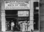 Photo of Woman Suffrage Headquarters in Upper Euclid Avenue, Cleveland