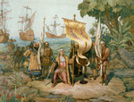 Columbus Taking Possession of the New Country