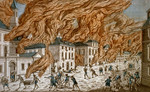 Burning of New York by the Americans