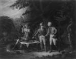 Gen Marion in His Swamp Encampment, Inviting a British Officer t