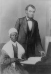 Abraham Lincoln showing Sojourner Truth