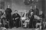 The First Reading of the Emancipation Proclamation Before the Ca