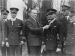 President Coolidge, Congressional Medal on Commander Byrd