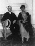 Calvin Coolidge and His Wife